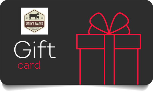 Willy's Wagyu Gift Cards